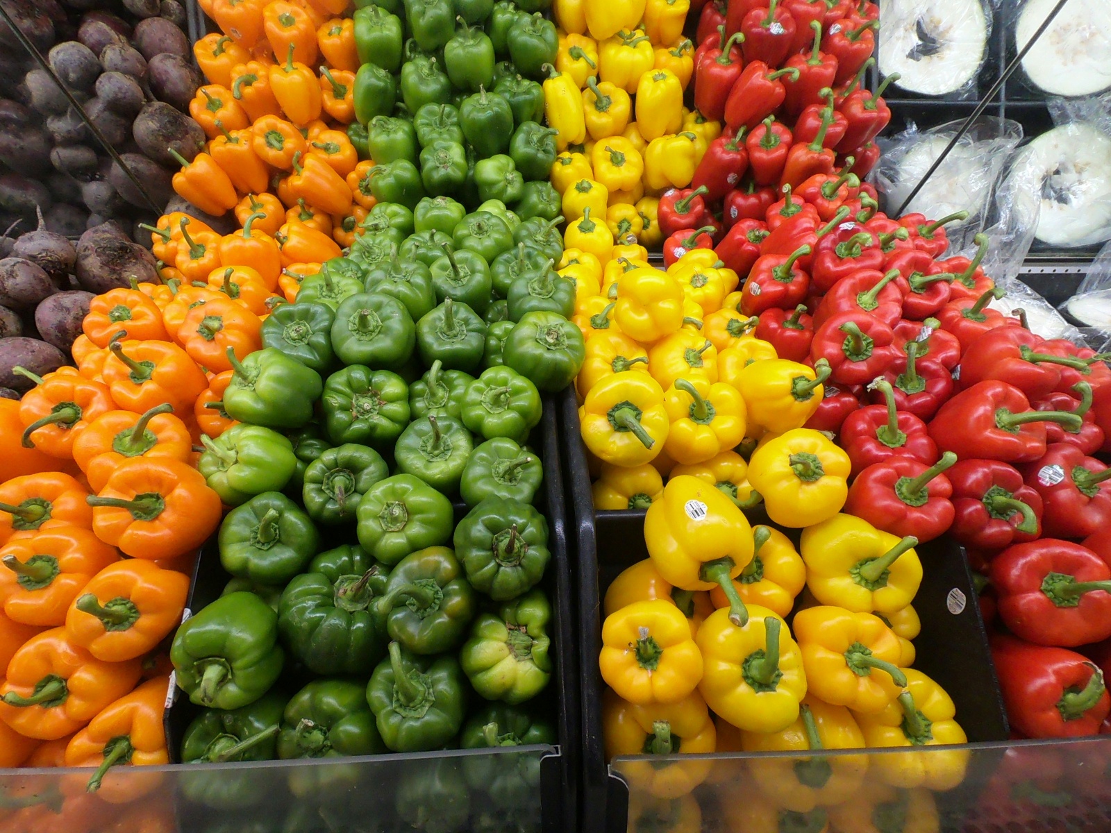 Bell Pepper (Green, Yellow & Red)
